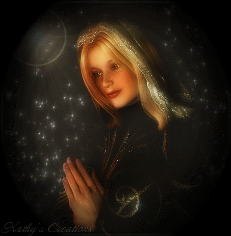 FEMME QUI PRIE